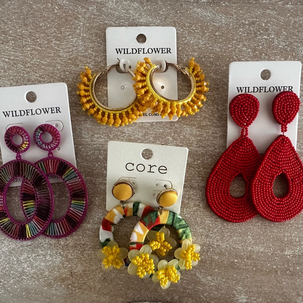 Earrings Bundle- 4 x $25